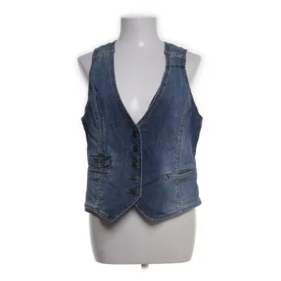 Spijker gilet (Blauw) van L.O.G.G by H&M Katoen, Elastaan