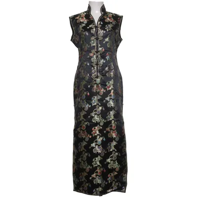 Cheongsam (Svart, Flerfärgad) från Laogudai