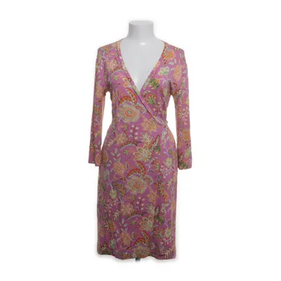 Omlottklänning (Rosa, Flerfärgad) från Vera Velour Elastan, Viskos