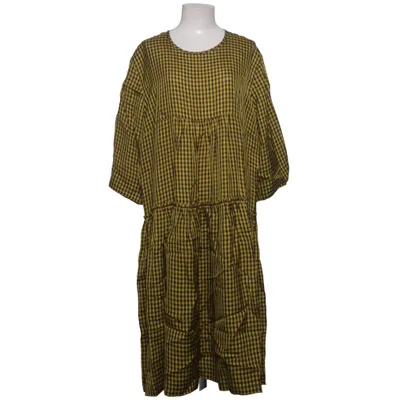 Jurk (Geel, Zwart) van Maanii Copenhagen Viscose