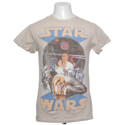 T-shirt (Beige, Flerfärgad) från Mad Engine Bomull