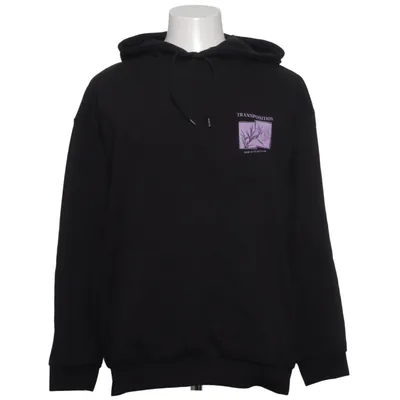 Sweat à capuche (Noir) de Yourturn Polyester, Coton recyclé