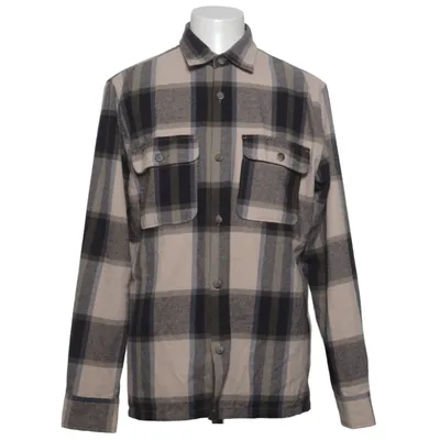 Flanellhemd (Beige, Grau, Schwarz) von Jack & Jones Baumwolle, Polyester