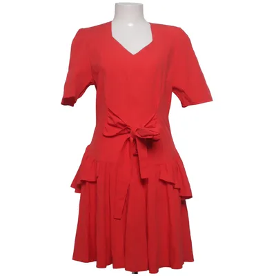 Dress (Red) from Bigarreau Polyester, Viscose