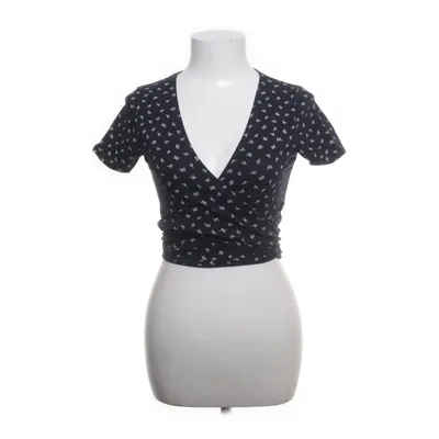 Omlottopp (Blå, Vit) från Brandy Melville Bomull, Elastan