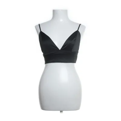 Crop top (Zwart) van Missguided