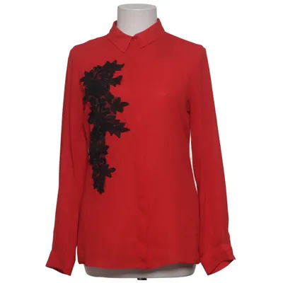 Bluse (Rot, Schwarz) von Sateen Polyester