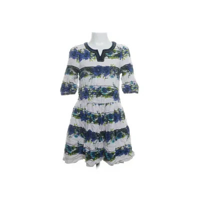Dress (White, Multicolored) from Artisan Ny Viscose, Polyester