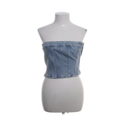 Tube top (Blauw) van Zara