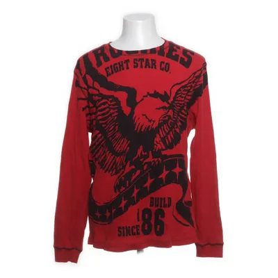 Långärmad t-shirt (Röd, Flerfärgad) från Rainbow Bomull