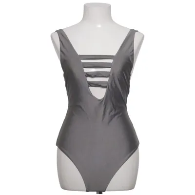 Swimsuit (Gray) from Evil Twin Elastane, Polyamide