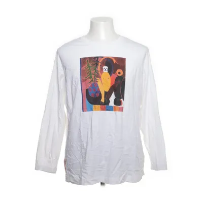 Lange mouwen shirt (Wit, Meerkleurig) van Wood Wood Katoen