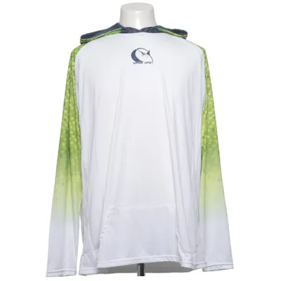 Badtröja (Vit, Grön, Blå) Polyester