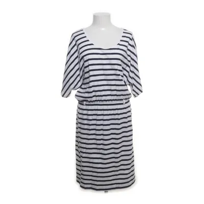 Klänning (Vit, Blå) från Casual Bomull, Elastan, Modal, Viskos