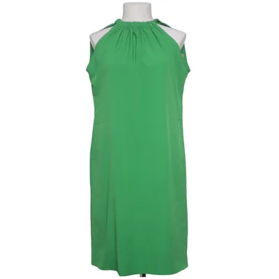 Jurk (Groen) van Marie Lund Acetaat, Polyamide, Polyester