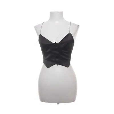 Crop top (Sort) fra FB Sister Bomuld, Elastan, Polyester