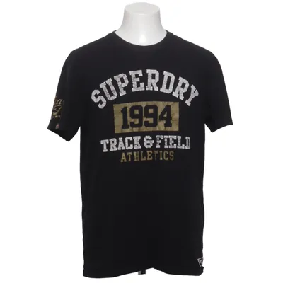 T-shirt (Sort) fra Superdry Track & Field Bomuld