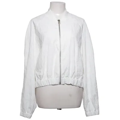 Bomberjacka (Vit) från Bershka Elastan, Polyester