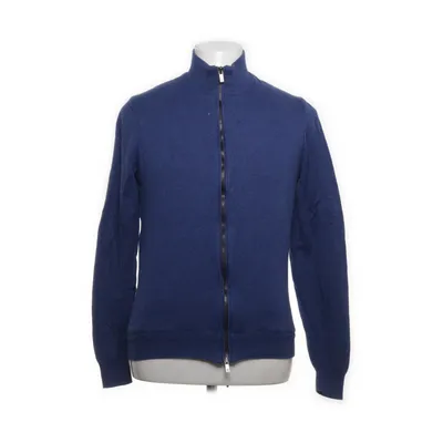 Cardigan (Blue) from Massimo Dutti Cotton, Cashmere