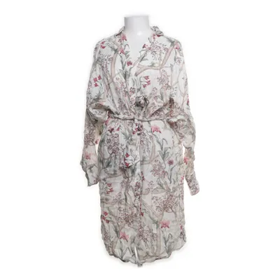 Shirt dress (White, Multicolored) from Johanna Ortiz x H&M Linen