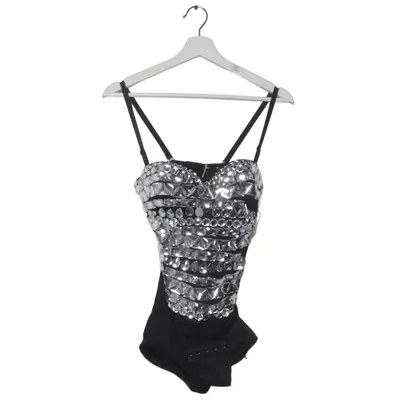 Body (Black, Silver) from Club L Polyester