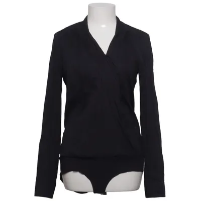 Bluse (Sort) fra Vanilia-Elements Bomuld, Elastan