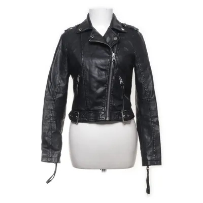 Bikerjakke (Sort) fra Seven Sisters Bomuld, Polyester, Polyurethan, Viscose