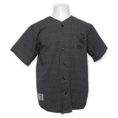 Baseballtrøje (Sort, Hvid) fra Stüssy