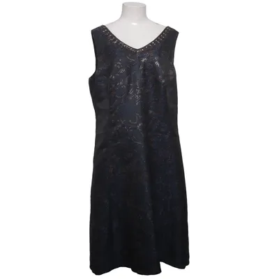 Dress (Blue, Black) from Monsoon Metallic fiber, Polyester