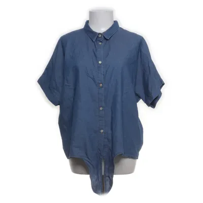 Kortärmad skjorta (Blå) från One Two & Luxzuz Bomull, Polyester