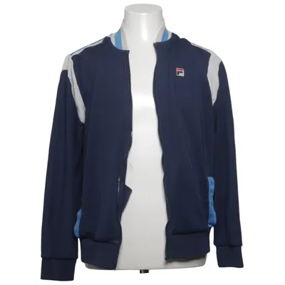Veste de sport (Bleu, Blanc) de White Line Fila Coton, Polyester