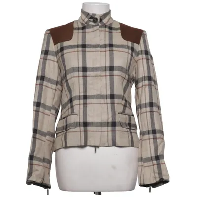 Blazer (Beige, Marron, Noir) de Daks Cupro, Laine