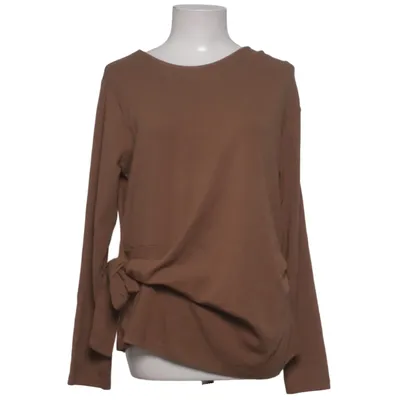 Long sleeve T-shirt (Brown) from Reunion Cotton, Elastane