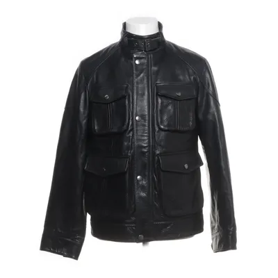 Leren jack (Zwart) van Boss Hugo Boss