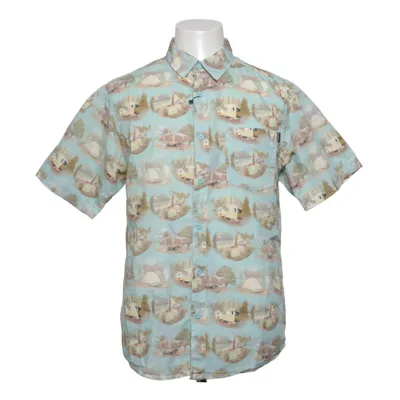 Korte mouwen shirt (Blauw, Meerkleurig) van Kavu Katoen