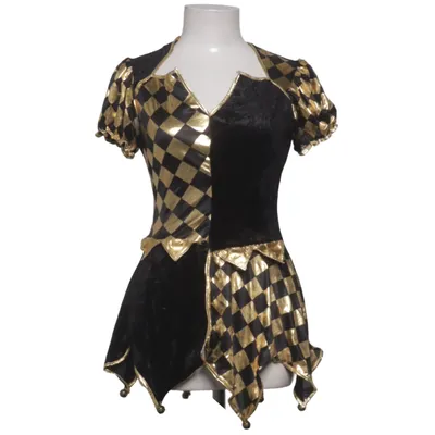Maskeradkläder (Svart, Guldfärgad) från Deiters Polyester