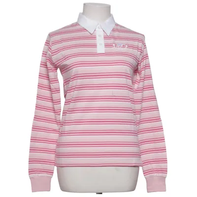 Rugbytröja (Rosa, Vit) från CRW Classic Riding Wear Bomull