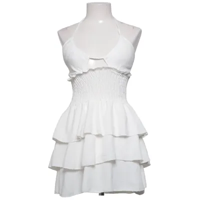 Halterneckklänning (Vit) Polyester