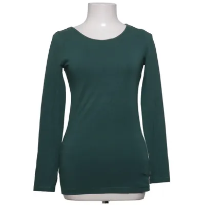 Lange mouwen shirt (Groen) van Gina Katoen, Elastaan