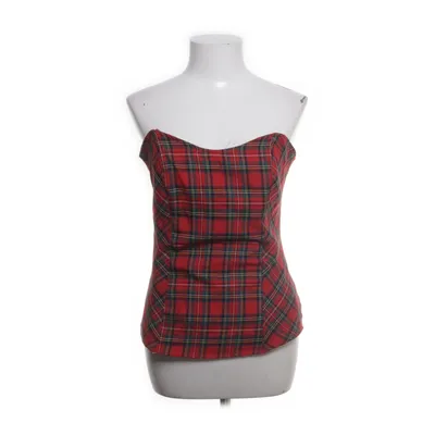 Tubtopp (Röd, Flerfärgad) från Fishbone Bomull, Polyester