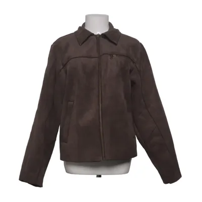 Veste en peau de mouton retournée (Marron) de Smog Acrylique, Polyamide, Polyester