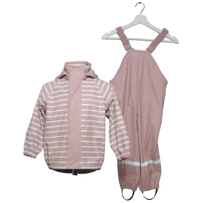 Rainwear (Pink, White) from Kuling Polyester, Polyurethane