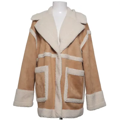 Shearlingjacka (Beige, Vit) från Culture Polyester