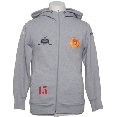 Hoodie (Gray) from Supreme Basics Cotton, Polyester
