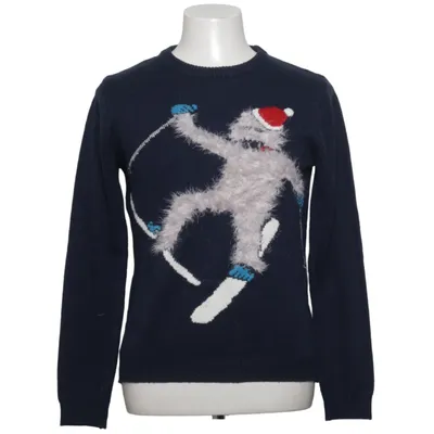 Pull de Noël (Bleu, Multicolore) de Topman Acrylique, Polyamide, Polyester