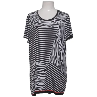 Top (Zwart, Wit) van G.W. Elastaan, Viscose