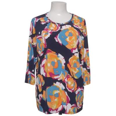 Top (Blauw, Meerkleurig) van Code Elastaan, Polyester