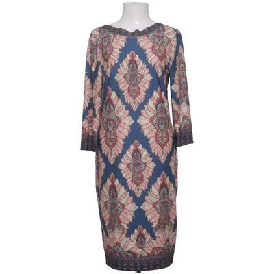 Jurk (Blauw, Meerkleurig) van Oui Elastaan, Polyester