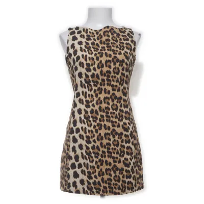 Jurk (Bruin, Zwart, Meerkleurig) van Zara