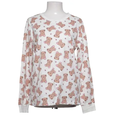 Pyjamaströja (Vit, Brun) från Pola Bomull